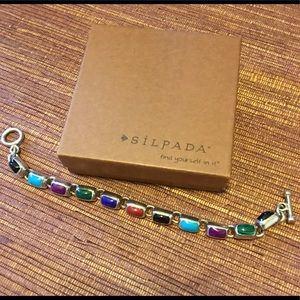 Silpada Designs Multi Colored Stone Bracelet